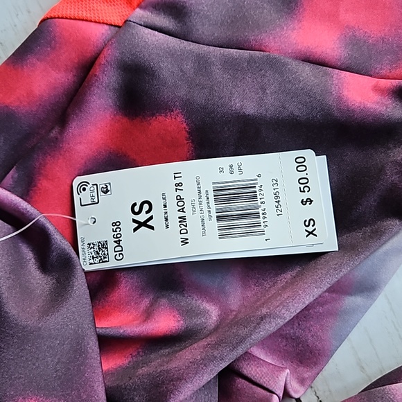 Adidas Leggings Sz XS NWT - Picture 4 of 6